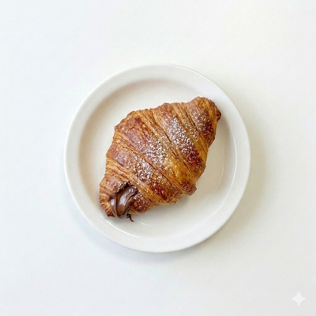 Nutella Croissant.