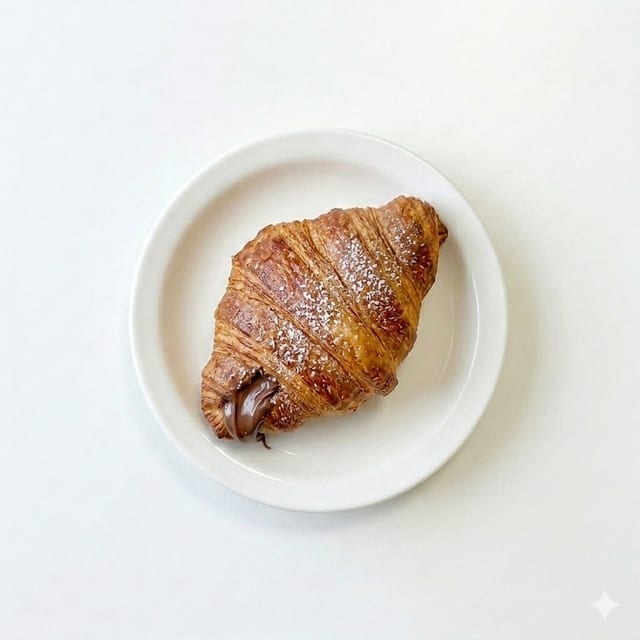 Nutella Croissant.