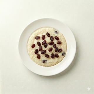 Grits with Raisins