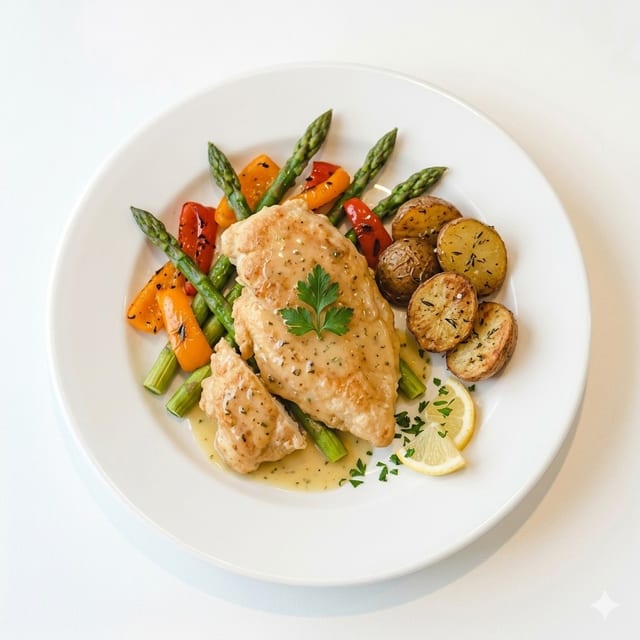 Chicken Française.