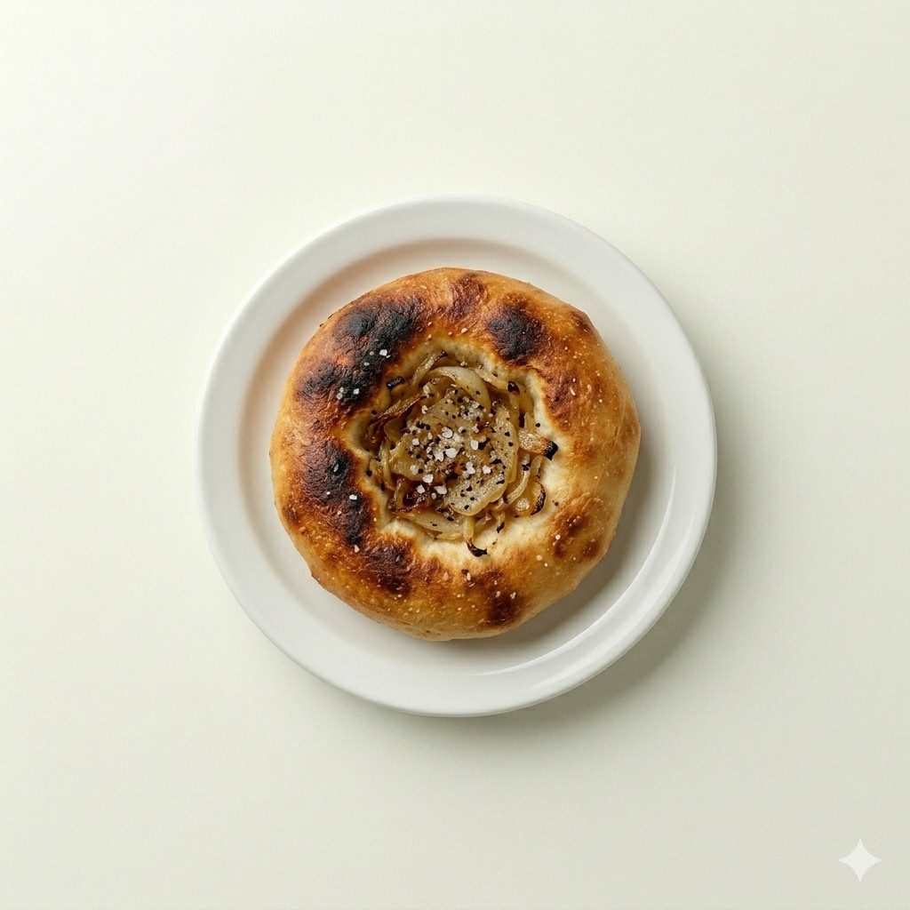 Toasted Bialy.