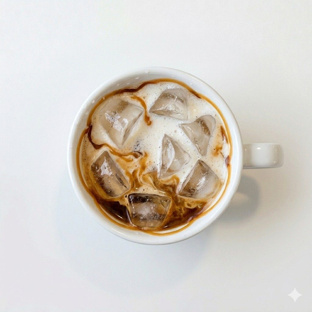 Iced Caramel Latte.