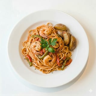 Shrimp Linguine^