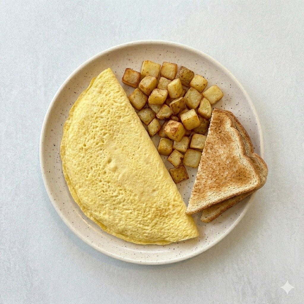 Plain Omelette.