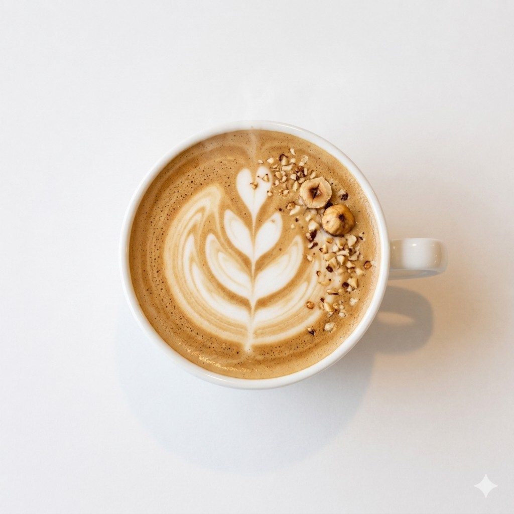Hot Hazelnut Latte.