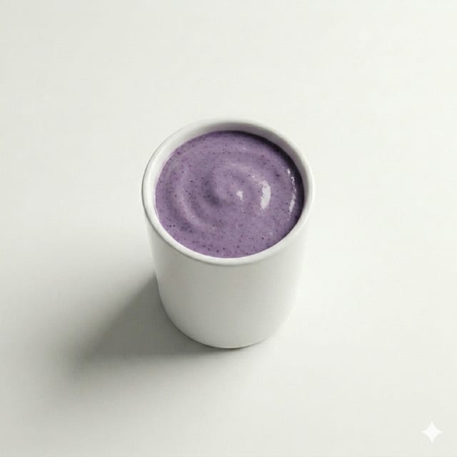 Blue Mango Smoothie.