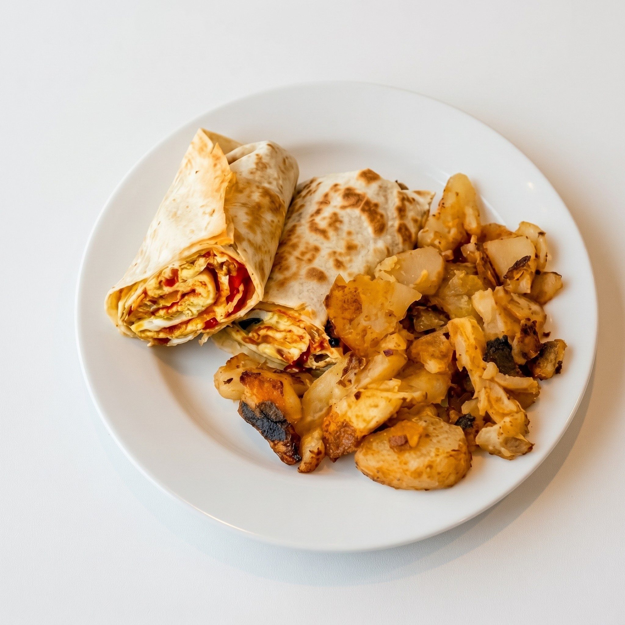 Western Omelette Wrap.