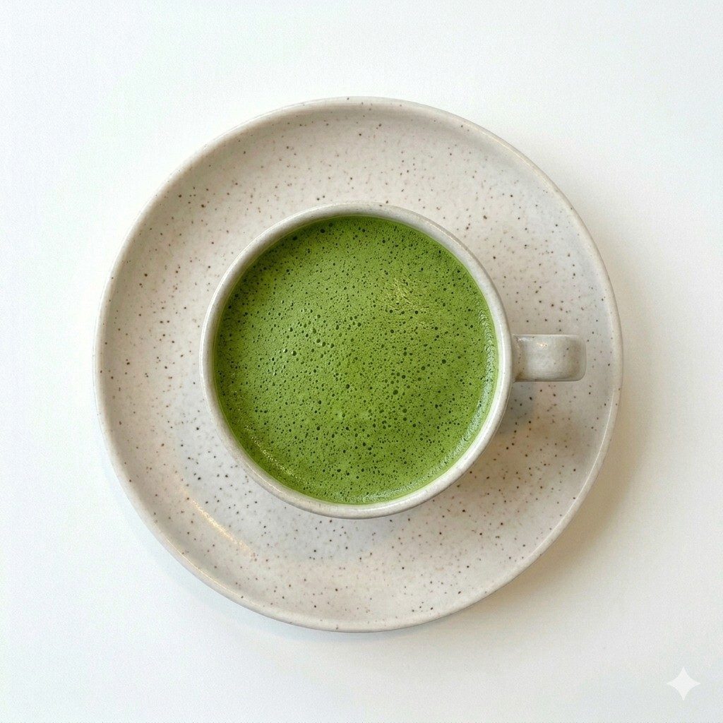 Hot Matcha Latte.