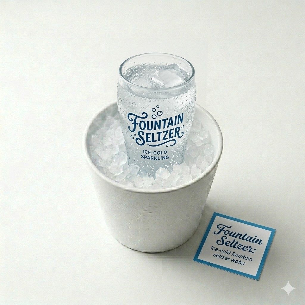 Fountain Seltzer.