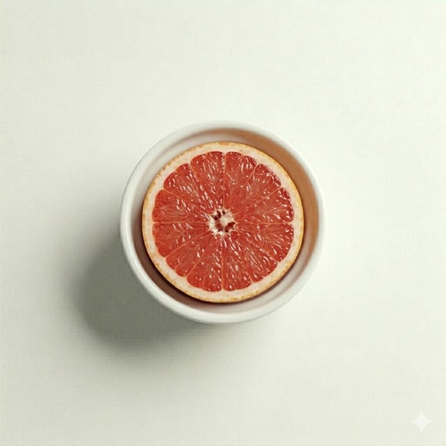 Half Grapefruit.