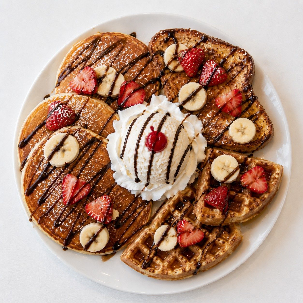 Griddle Super Sundae.