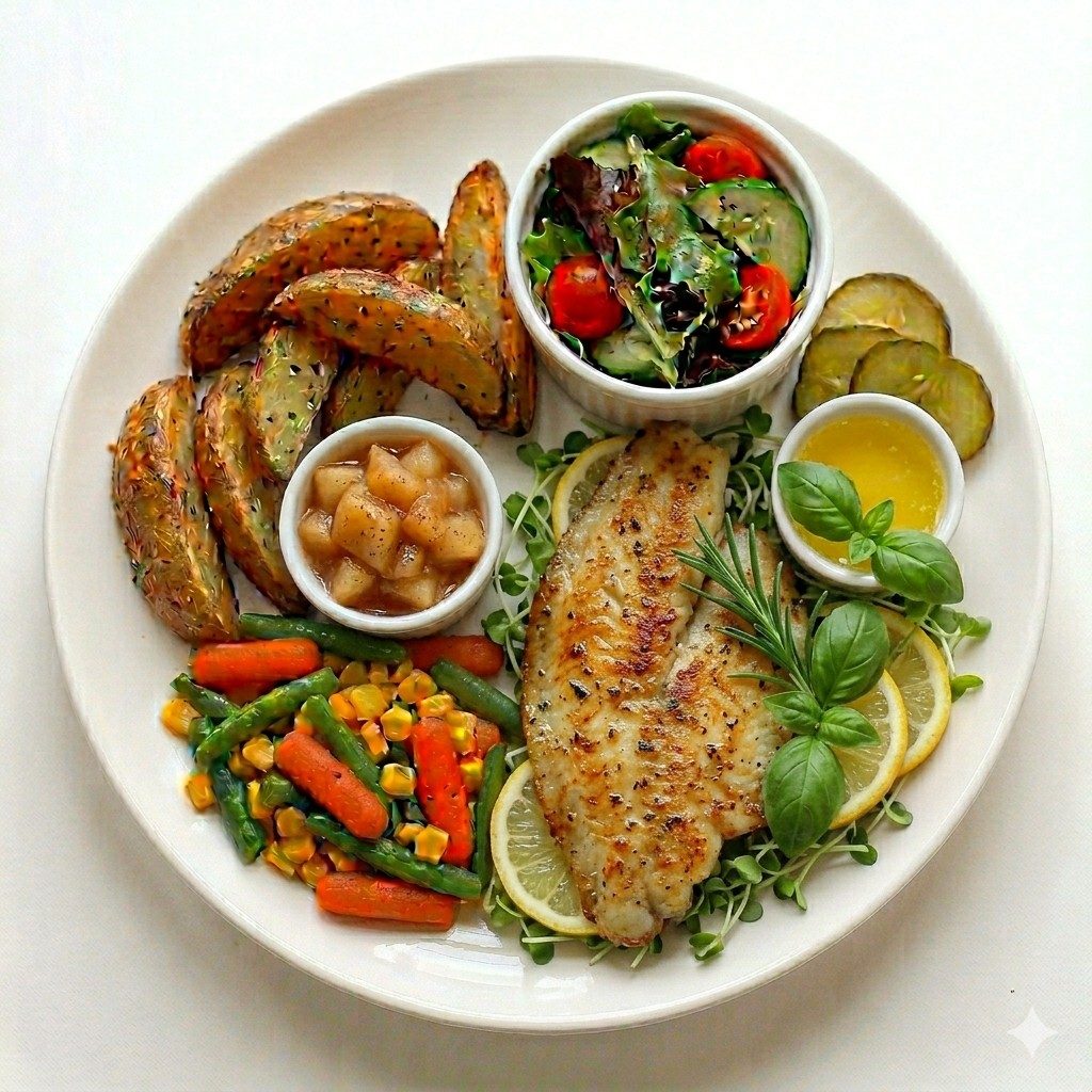 Broiled Filet of Sole.