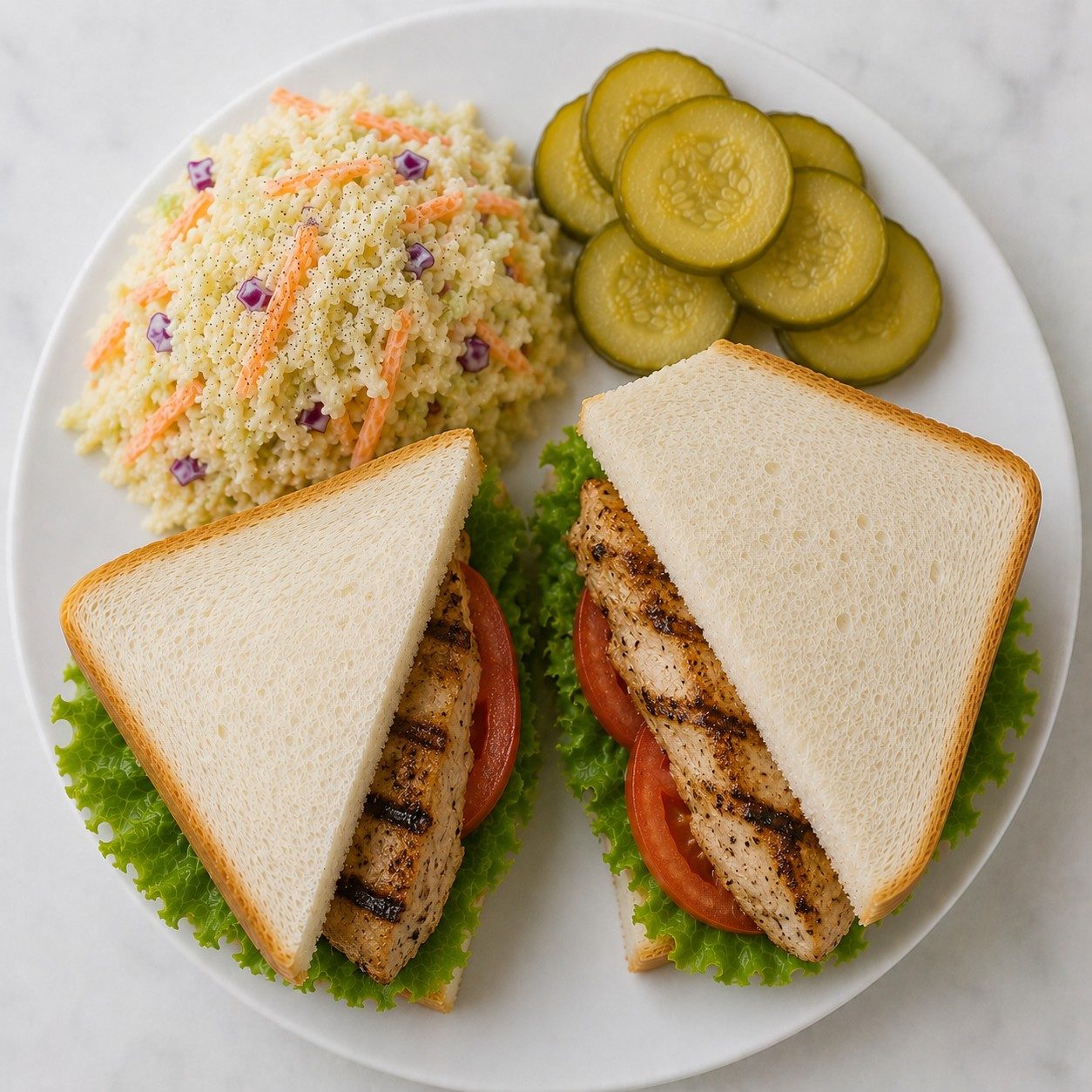 Grilled Chicken Sandwich.