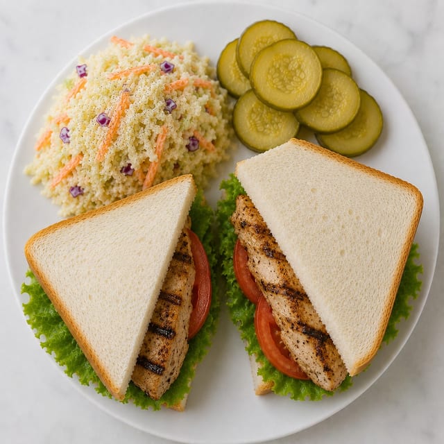 Grilled Chicken Sandwich.