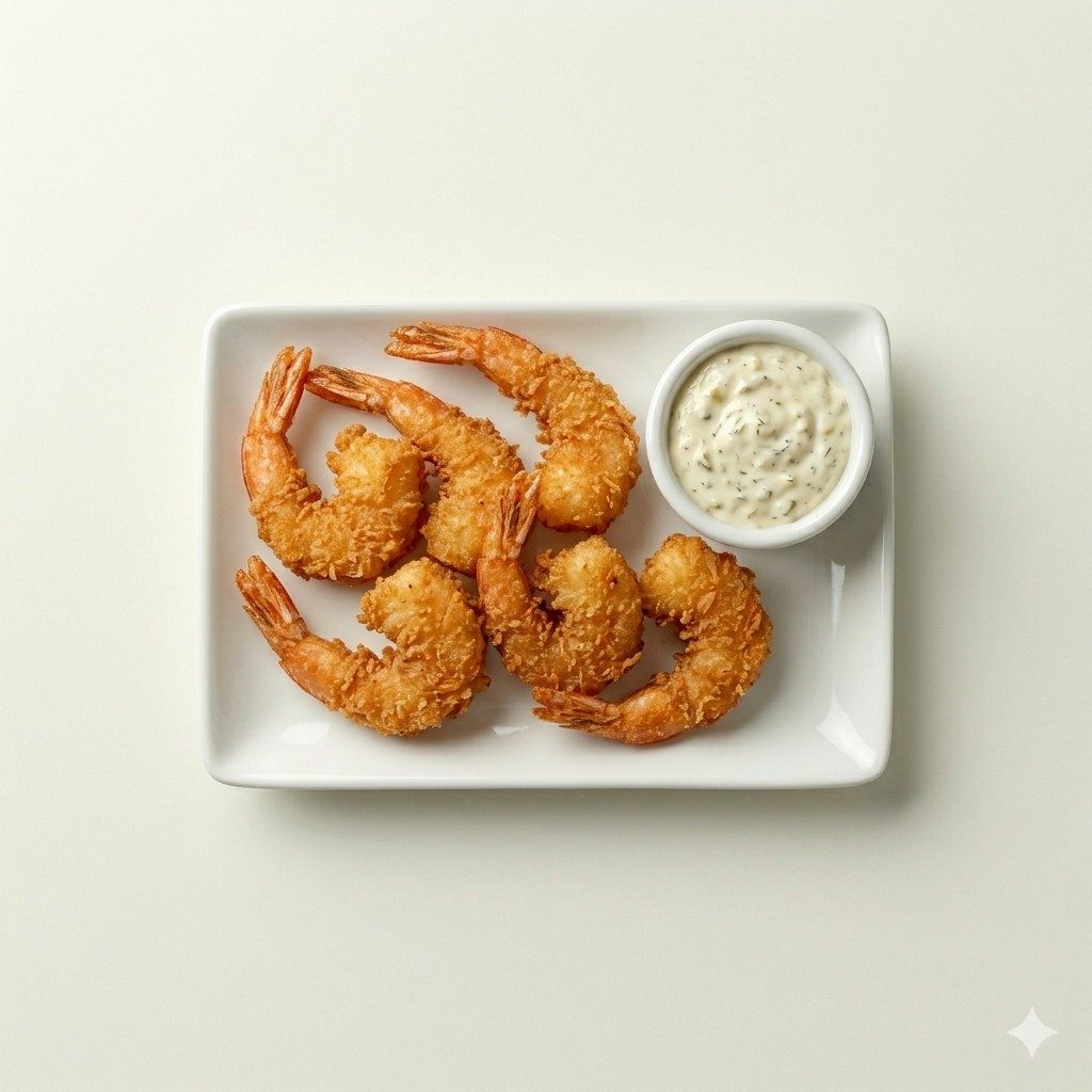 Fried Jumbo Shrimp.