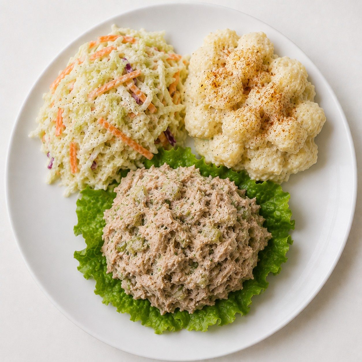 Individual Tuna Platter.