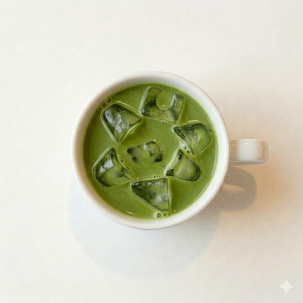 Iced Matcha Latte.
