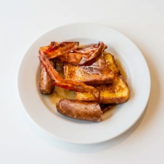 Challah Bread French Toast with Topping