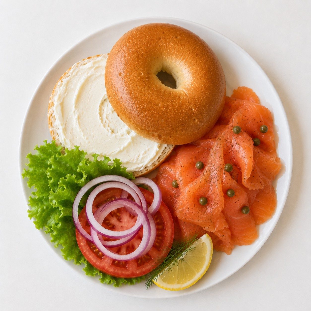 Bagel "All the Way".