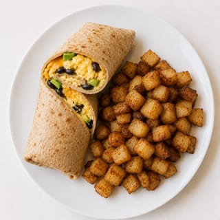 Rancho Omelette Wrap