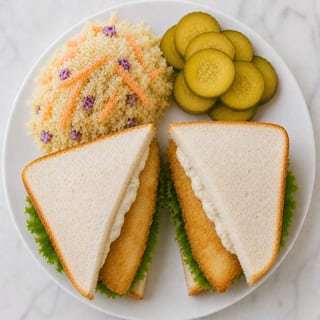Fried Filet of Sole Sandwich