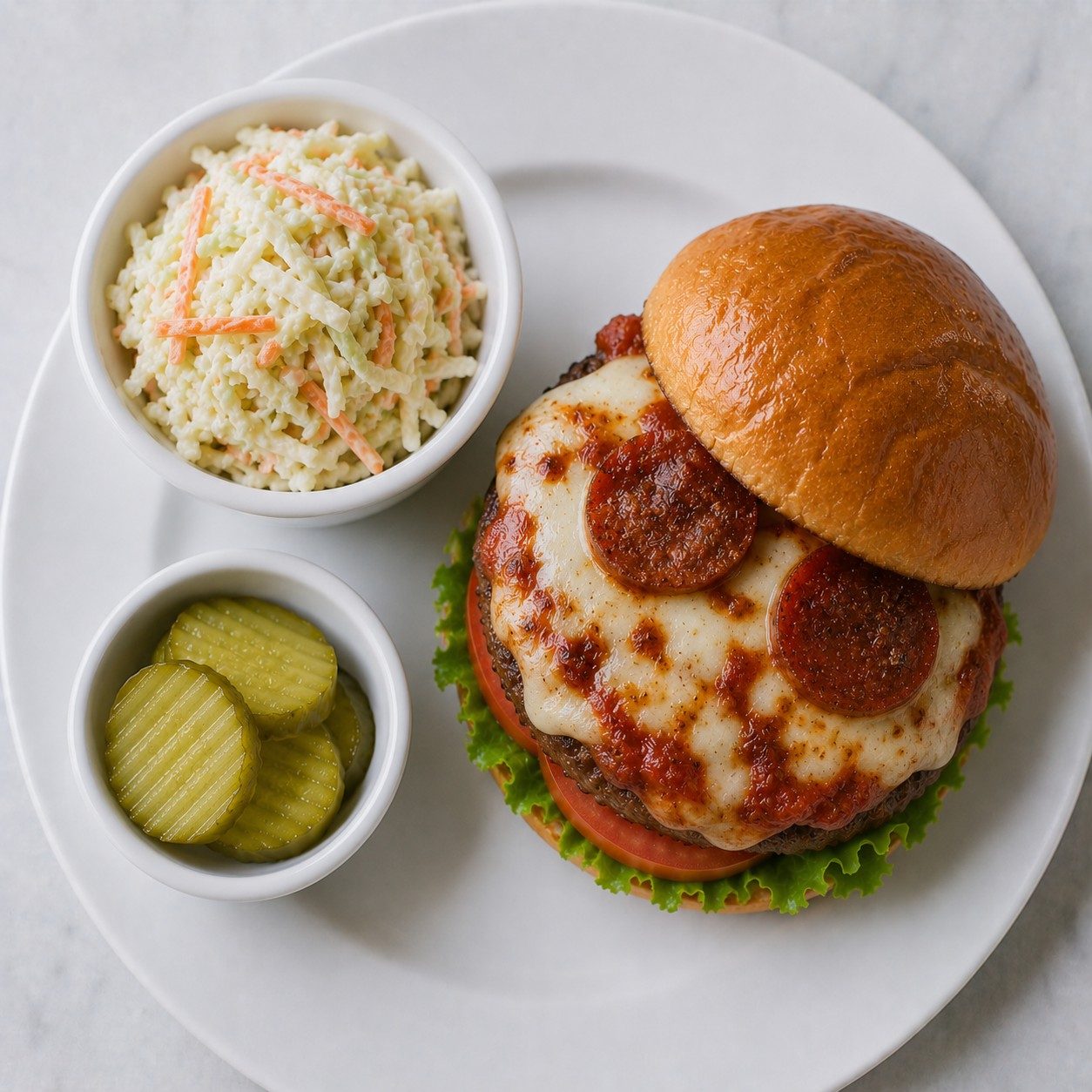 Pizza Cheeseburger.