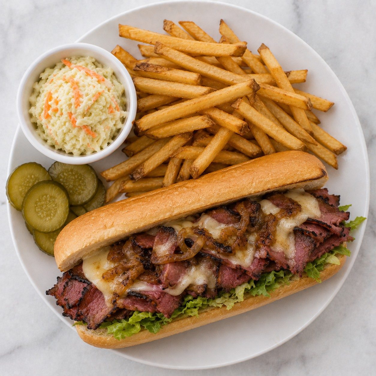 Pastrami King Sandwich.
