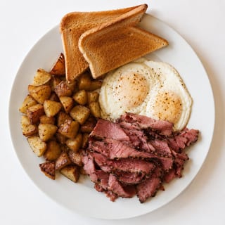 Pastrami and 2 Eggs Any Style