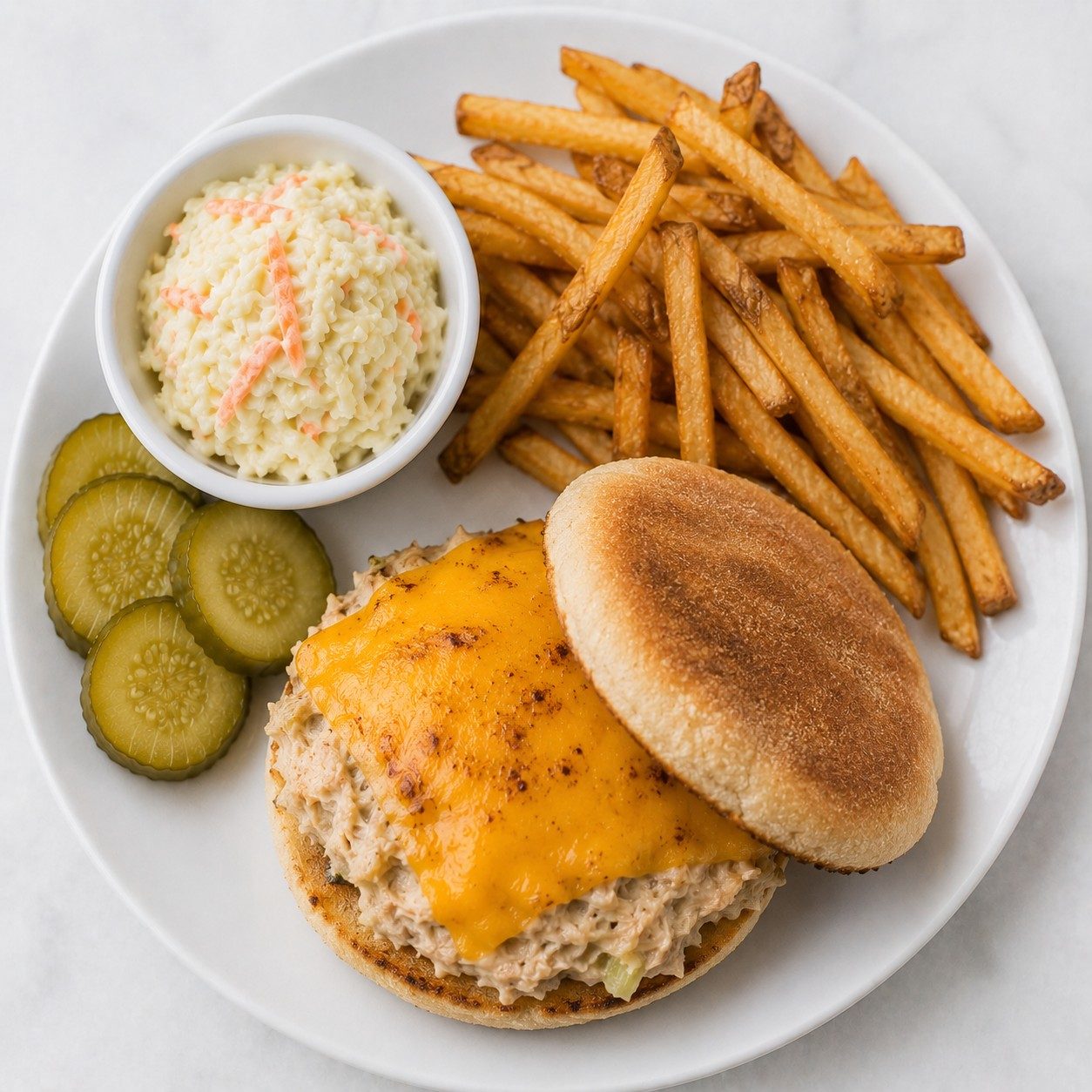 Tuna Melt Sandwich.