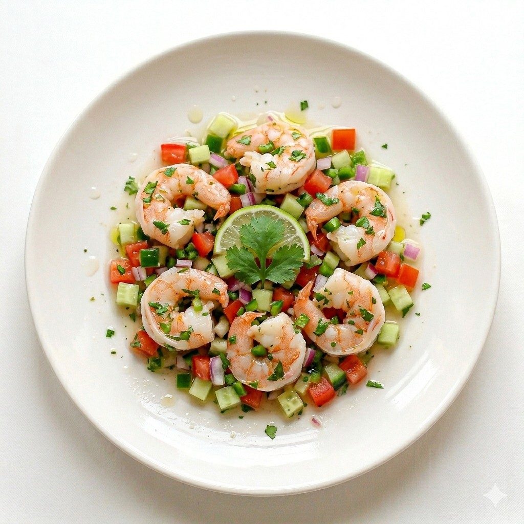 Shrimp Ceviche.