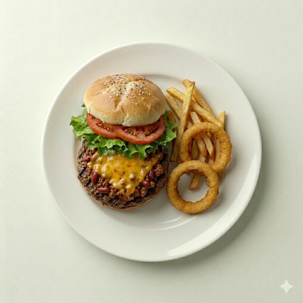 Chili Cheeseburger Deluxe.