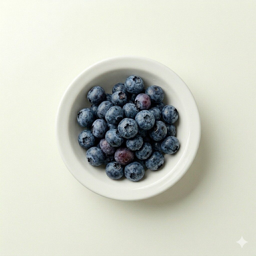 Fresh Blueberries.