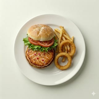 Salmon Burger Deluxe