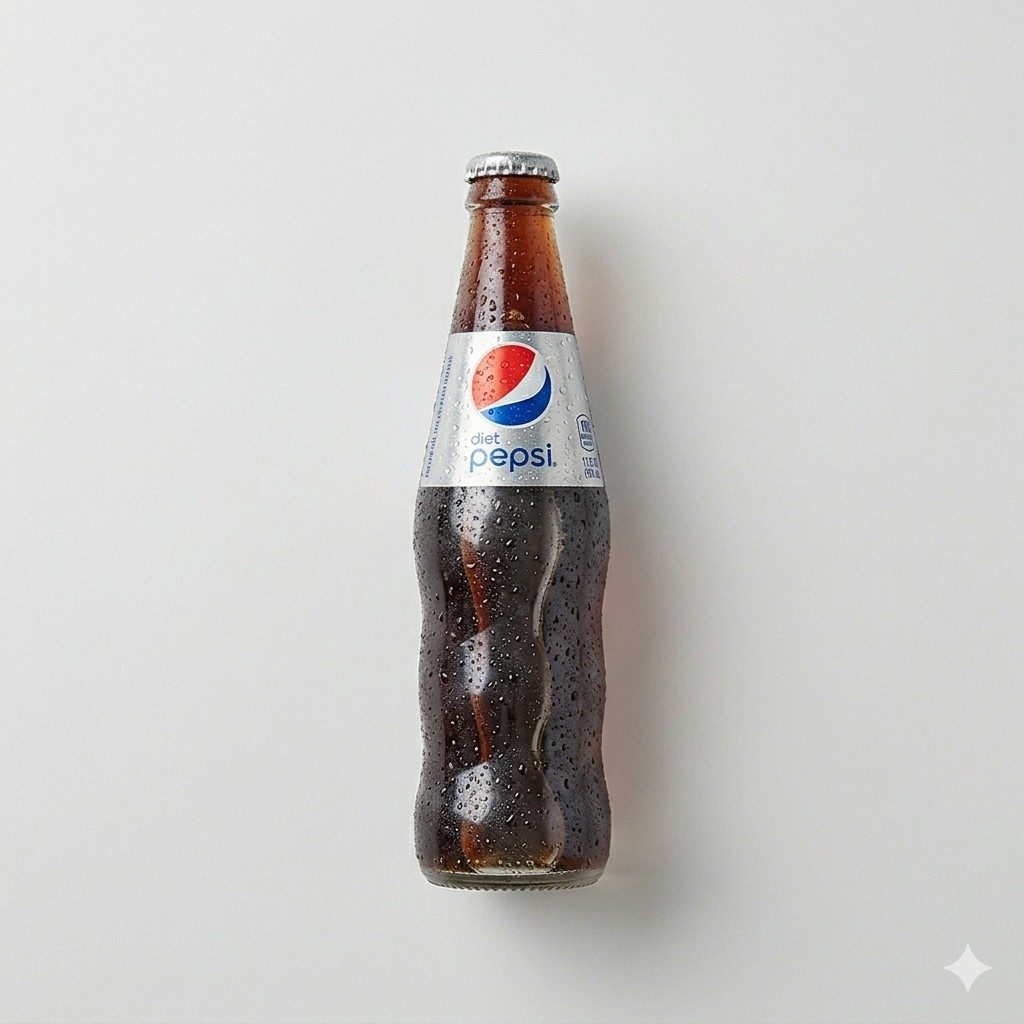 Diet Pepsi Bottle.