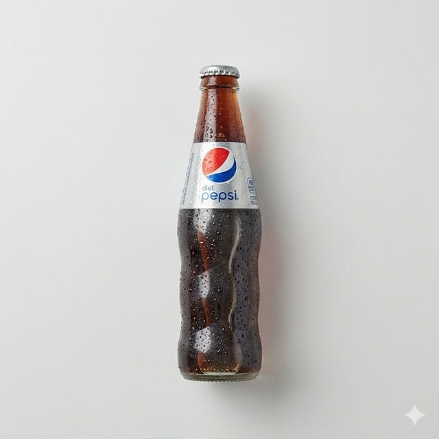 Diet Pepsi Bottle.