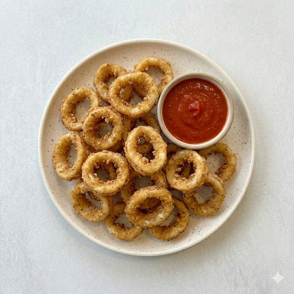Crispy Fried Calamari.