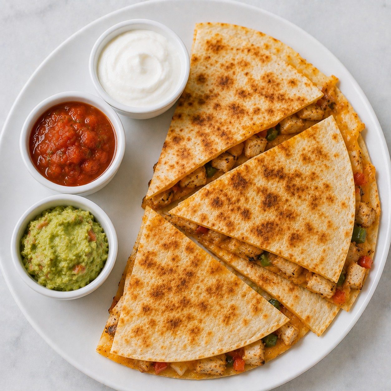 Chicken Quesadilla.