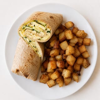 Health Omelette Wrap